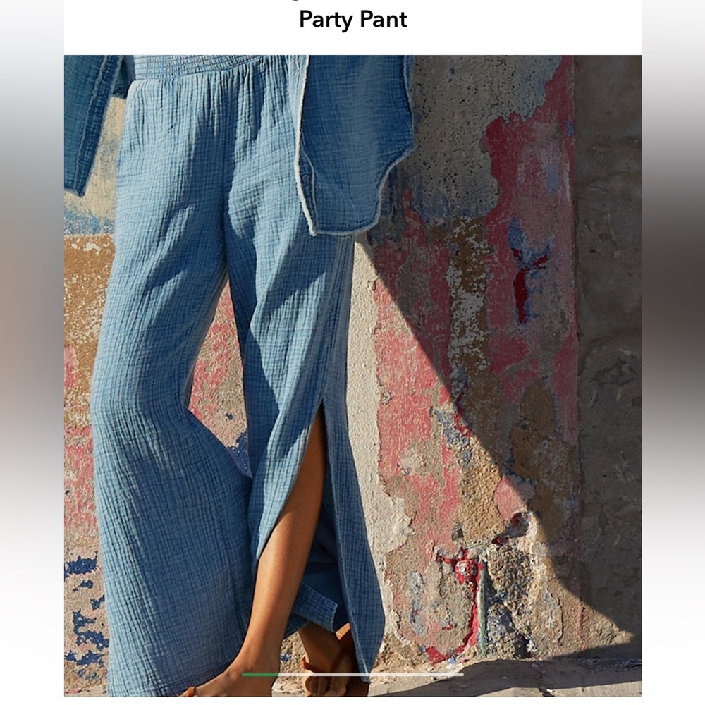 Aerie high waisted party to pool pants